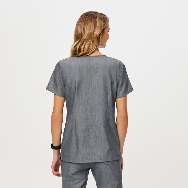 Women's Graphite Casma™ - Three-Pocket Scrub Top