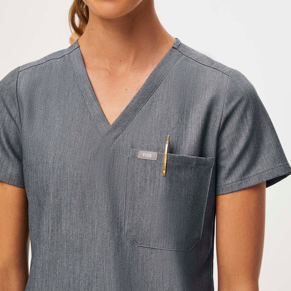 Women's Graphite Catarina™ - One-Pocket Scrub Top