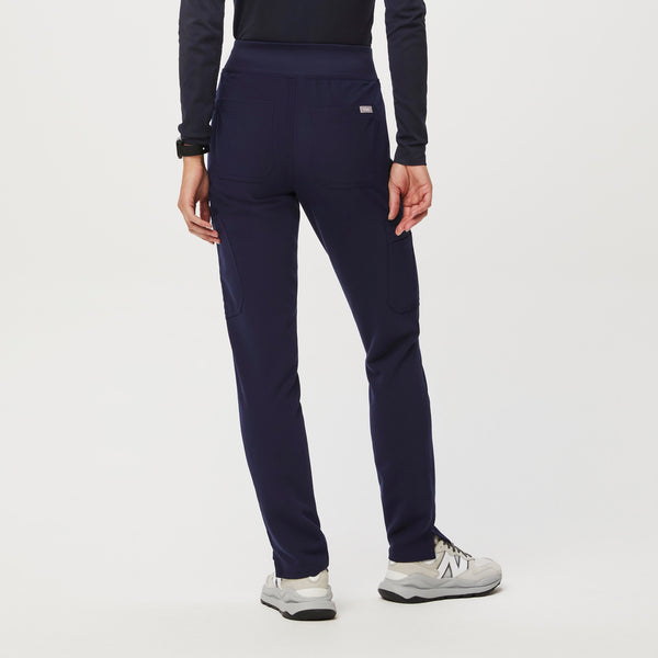 women's Navy Yola™ High Waisted 2.0 - Skinny Scrub Pants