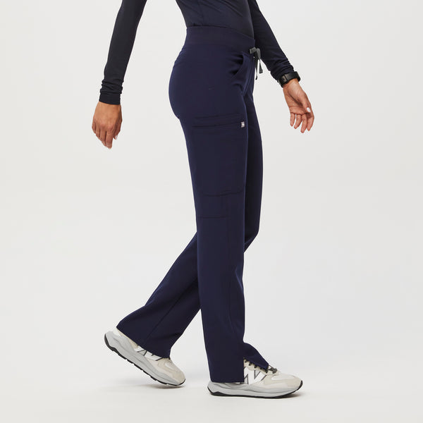 Women's Navy Kade™ - Petite Cargo Scrub Pants