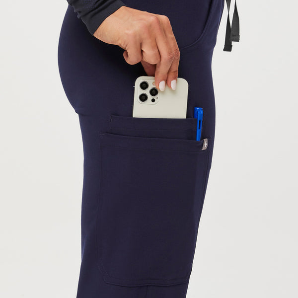 Women's Navy Kade™ - Petite Cargo Scrub Pants
