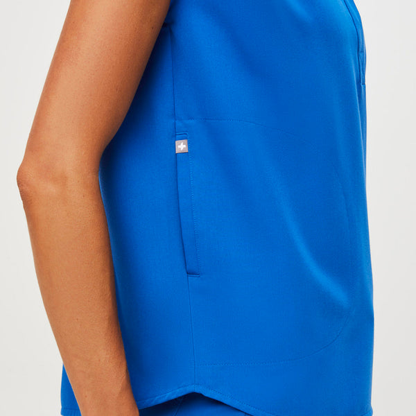 Women's Royal Blue Rafaela™ - Oversized Scrub Top