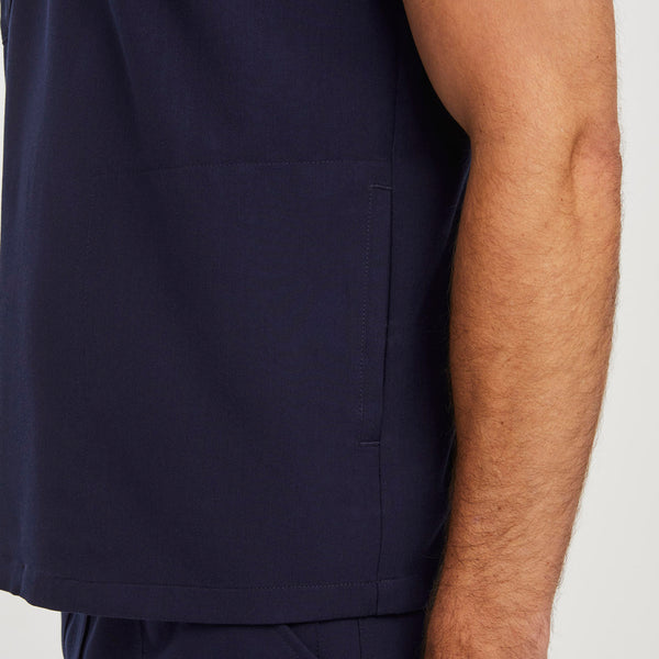 Men's Navy Chisec™ - Three-Pocket Scrub Top
