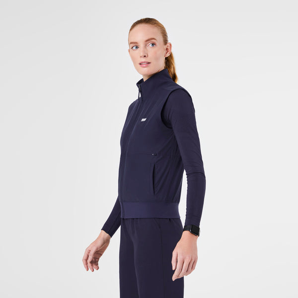women's Navy On-Shift Float - Bomber Vest™
