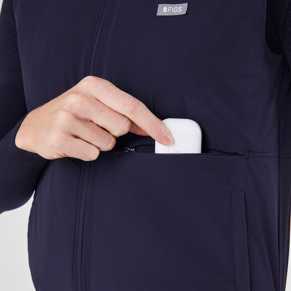 women's Navy On-Shift Float - Bomber Vest™