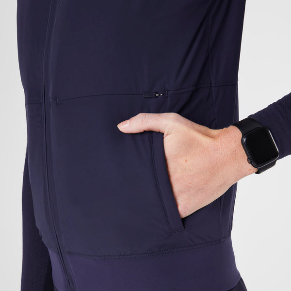 women's Navy On-Shift Float - Bomber Vest™
