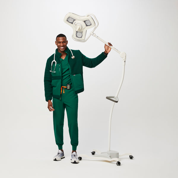 men's Hunter Green On-Shift™ - Sherpa Jacket