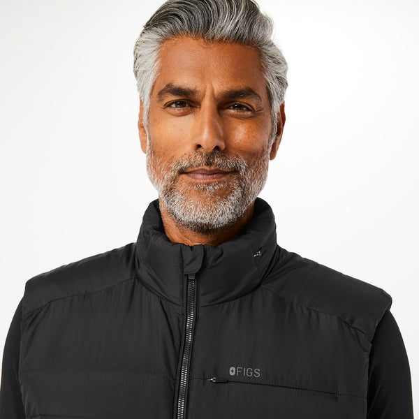 men's Black On-Shift™ Packable - Puffer Vest
