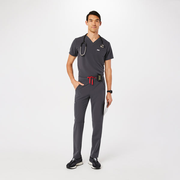 men's Charcoal Axim™ - Cargo Scrub Pants