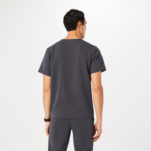 Men's Charcoal Chisec™ - Three-Pocket Scrub Top