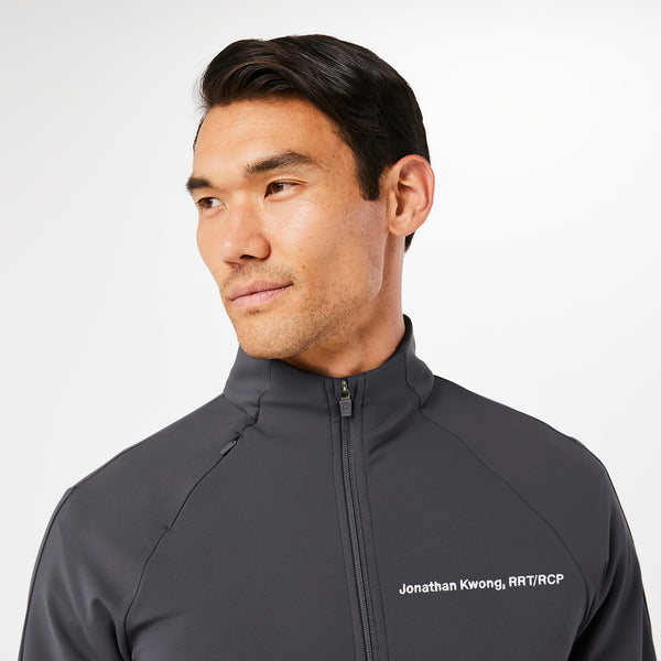 men's Charcoal On-Shift ContourKnit Jacket™