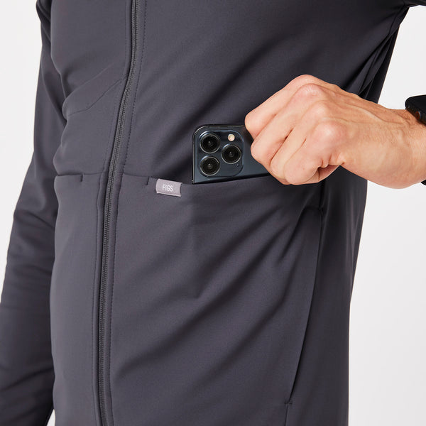 men's Charcoal On-Shift ContourKnit Jacket™