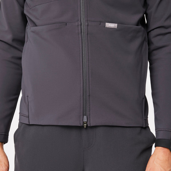 men's Charcoal On-Shift ContourKnit Jacket™