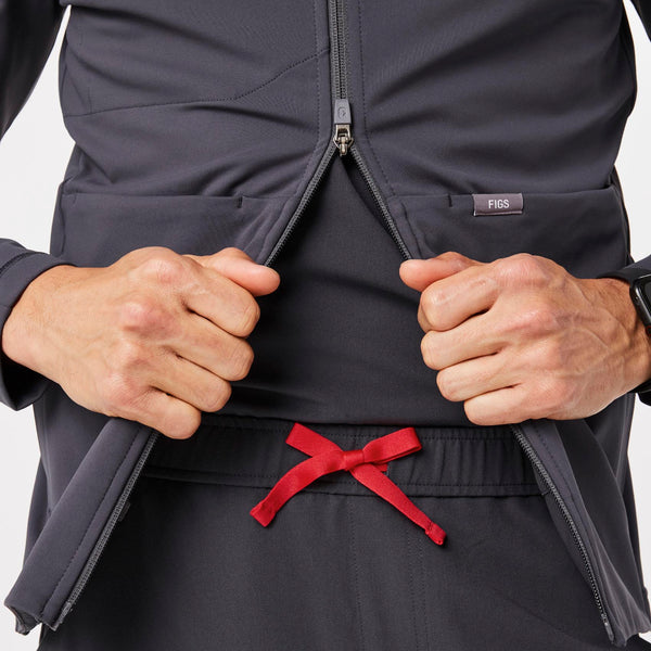 men's Charcoal On-Shift ContourKnit Jacket™