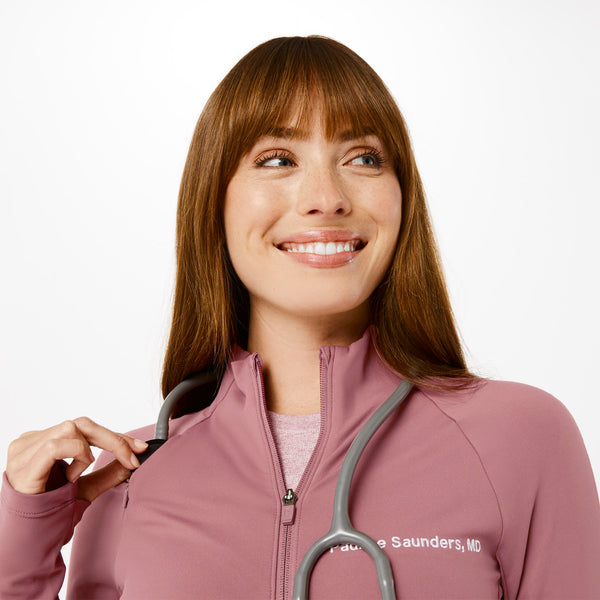 women's Mauve On-Shift ContourKnit Jacket™