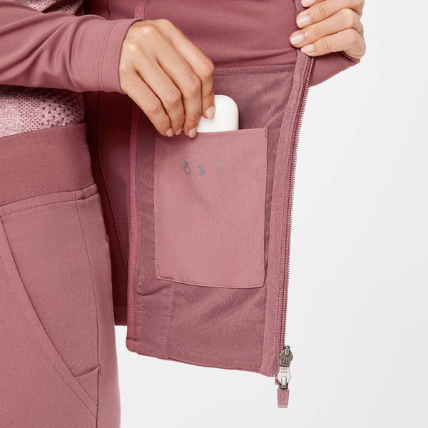 women's Mauve On-Shift ContourKnit Jacket™