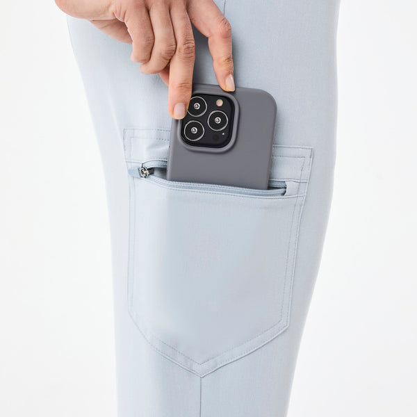 women's Dusty Blue Zamora - Petite Jogger Scrub Pant™