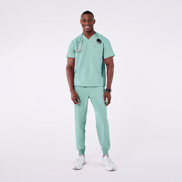 men's Seaglass Leon - Three-Pocket Scrub Top™
