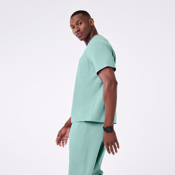 men's Seaglass Leon - Three-Pocket Scrub Top™