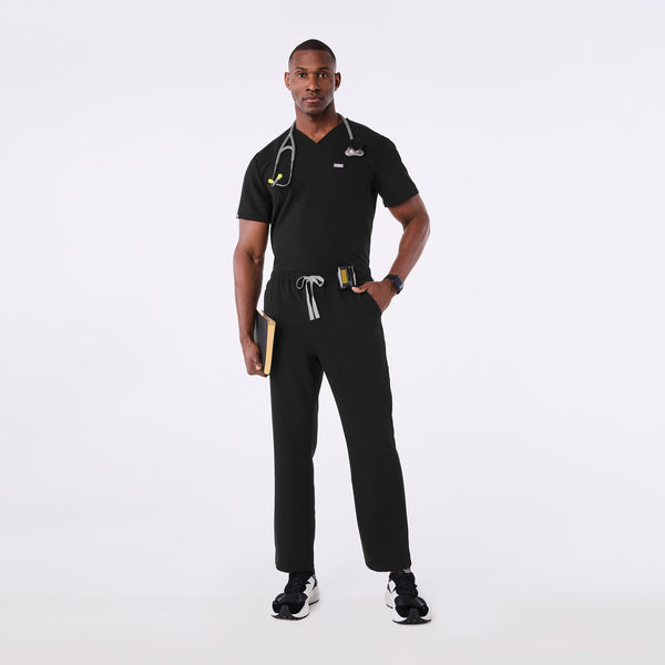 men's Black Billings - Straight Leg Scrub Pant