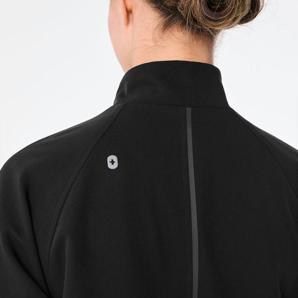 women's Black Sydney - Scrub Jacket