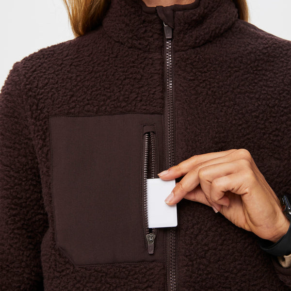 women's Espresso On-Shift™ - Sherpa Jacket