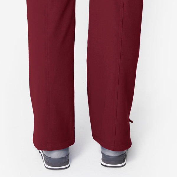 Embroidery: Burgundy