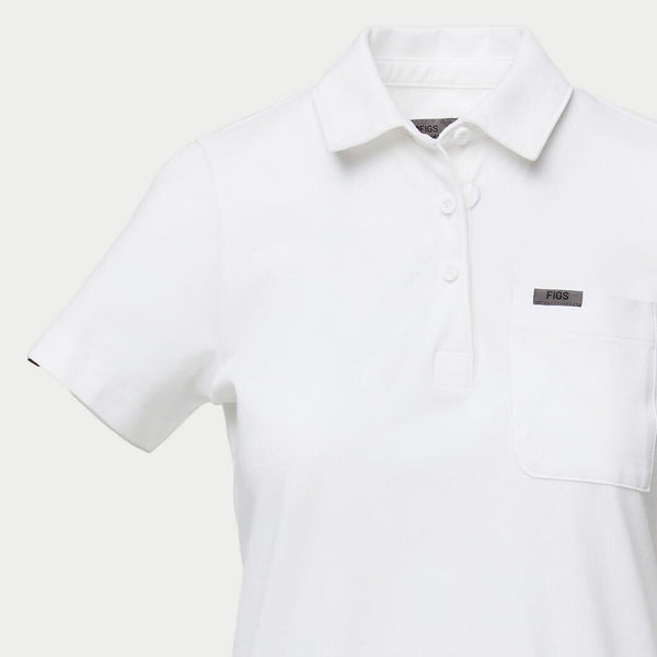 Embroidery: White