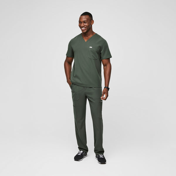 Men's Moss Chisec™ - Three-Pocket Scrub Top