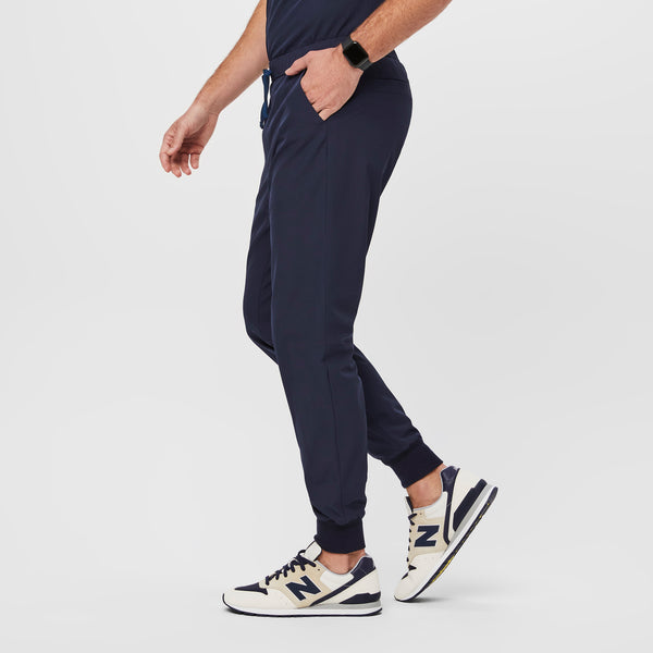 men's Navy Slim Tansen™ FREEx™ Lined - Short Jogger Scrub Pants