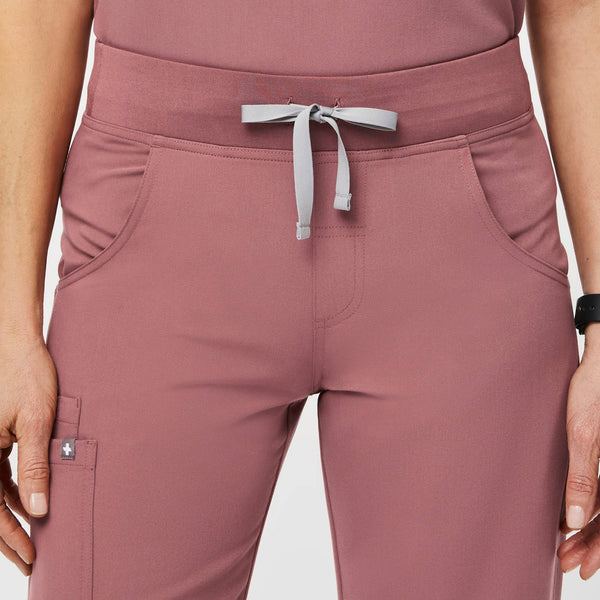 women's Mauve Kade™ - Petite Cargo Scrub Pants