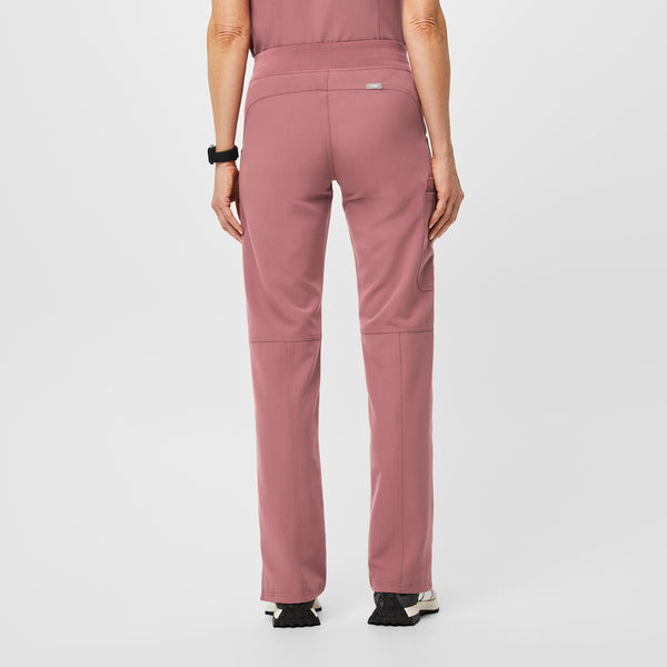 women's Mauve Kade™ - Petite Cargo Scrub Pants