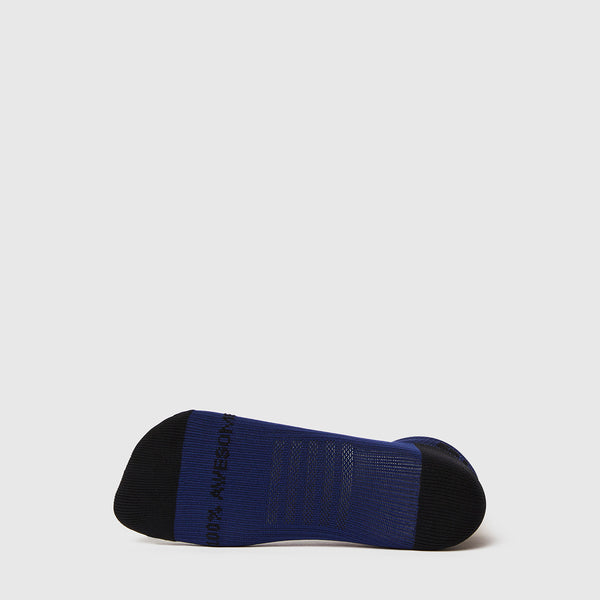 Women's Navy Solid Ankle Socks