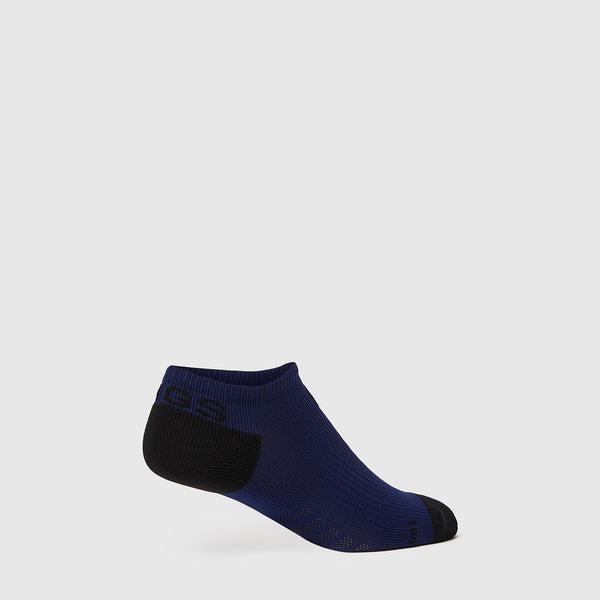 Women's Navy Solid Ankle Socks