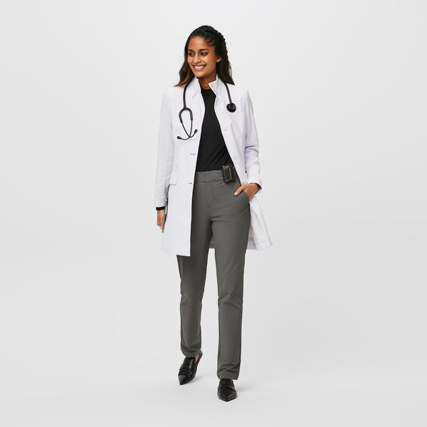 women's Deep Stone FIGSPRO™ Skinny Zip Fly - Tall Trouser