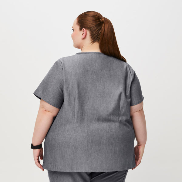 women's Graphite Casma™- Three-Pocket Scrub Top (3XL - 6XL)