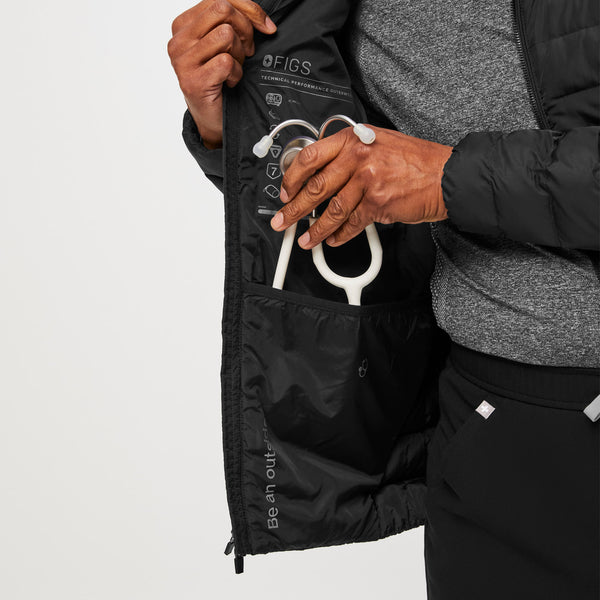 men's Black On-Shift™ Packable - Puffer Jacket