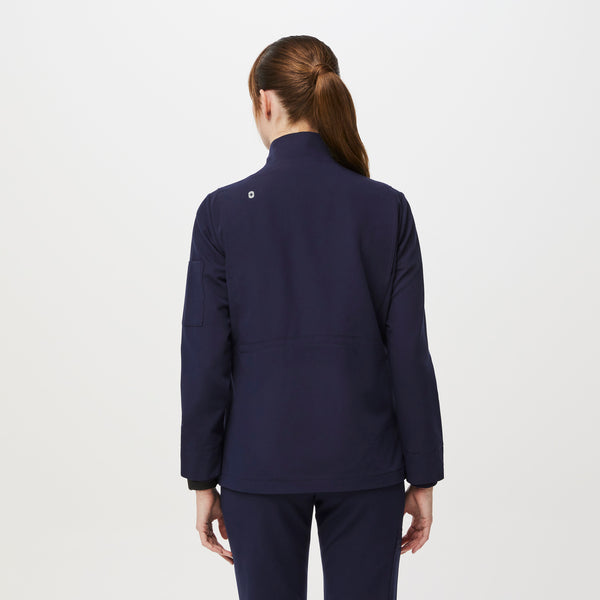 Women's Navy Page - Scrub Jacket