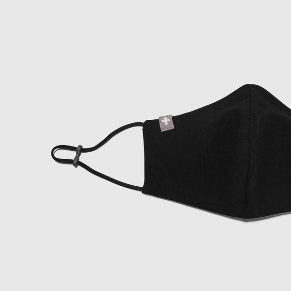 Black FIONx™ Woven Adjustable Mask