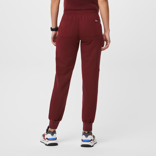 Women's Burgundy Zamora™ Maternity - Jogger Scrub Pants