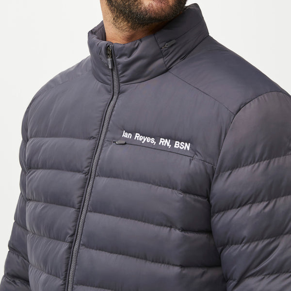 men's Charcoal On-Shift™ Packable - Puffer Jacket