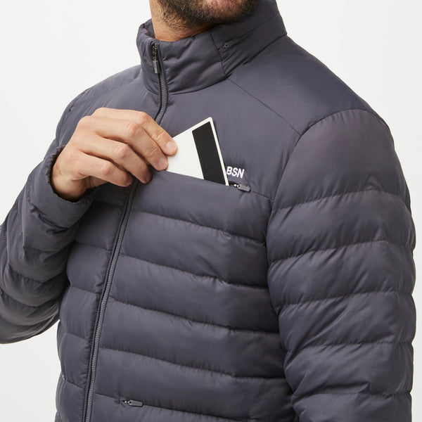 men's Charcoal On-Shift™ Packable - Puffer Jacket