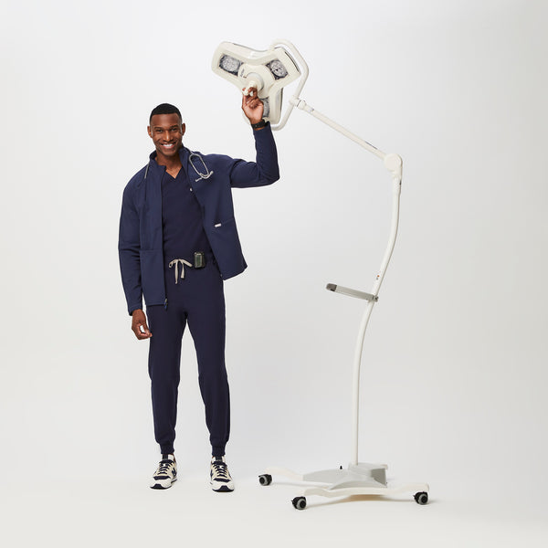 men's Navy On-Shift ContourKnit Jacket™