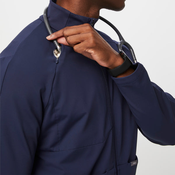 men's Navy On-Shift ContourKnit Jacket™