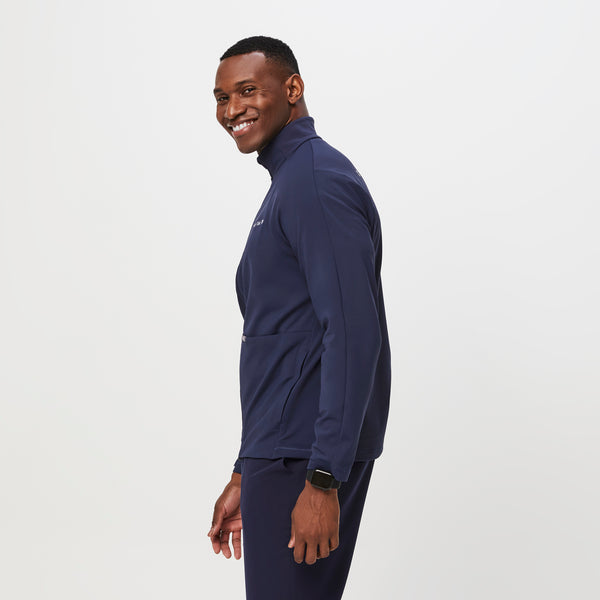 men's Navy On-Shift ContourKnit Jacket™