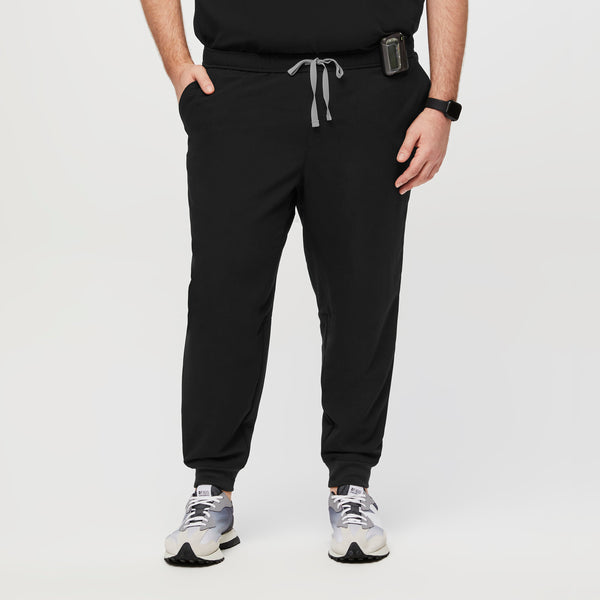 men's Black Tansen™ Jogger Scrub Pants (3XL - 6XL)