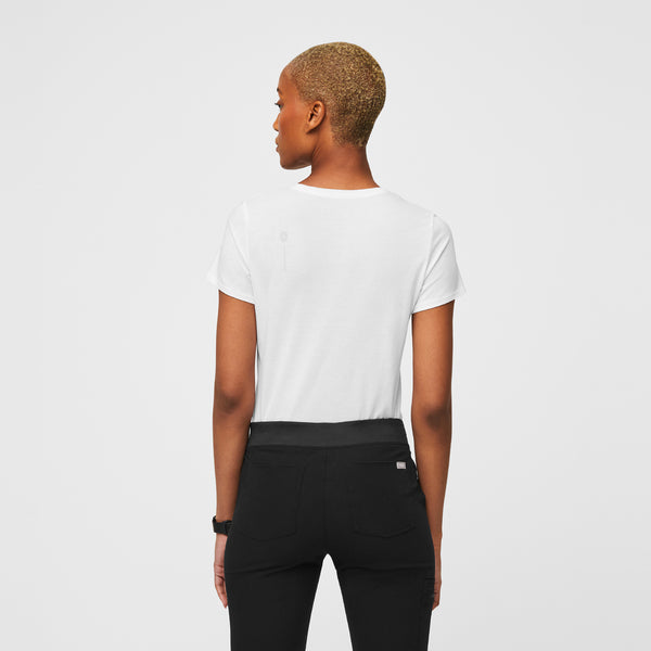 Women's White Supersoft - Shortsleeve Underscrub