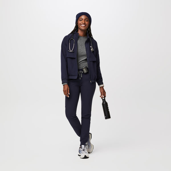 Navy Oversized Beanie
