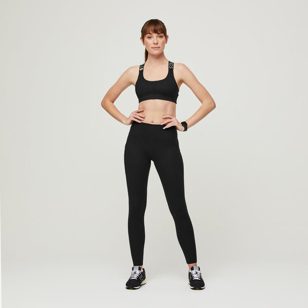 women's Black Performance Underscrub Legging