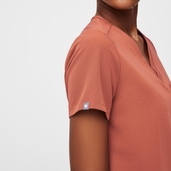 women's Terracotta Catarina™ One-Pocket Scrub Top
